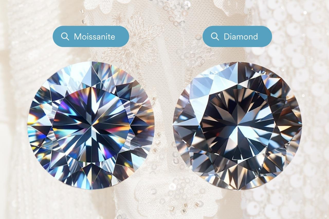 Moissanite vs Diamond: Everything To Know - Zola Expert Wedding Advice