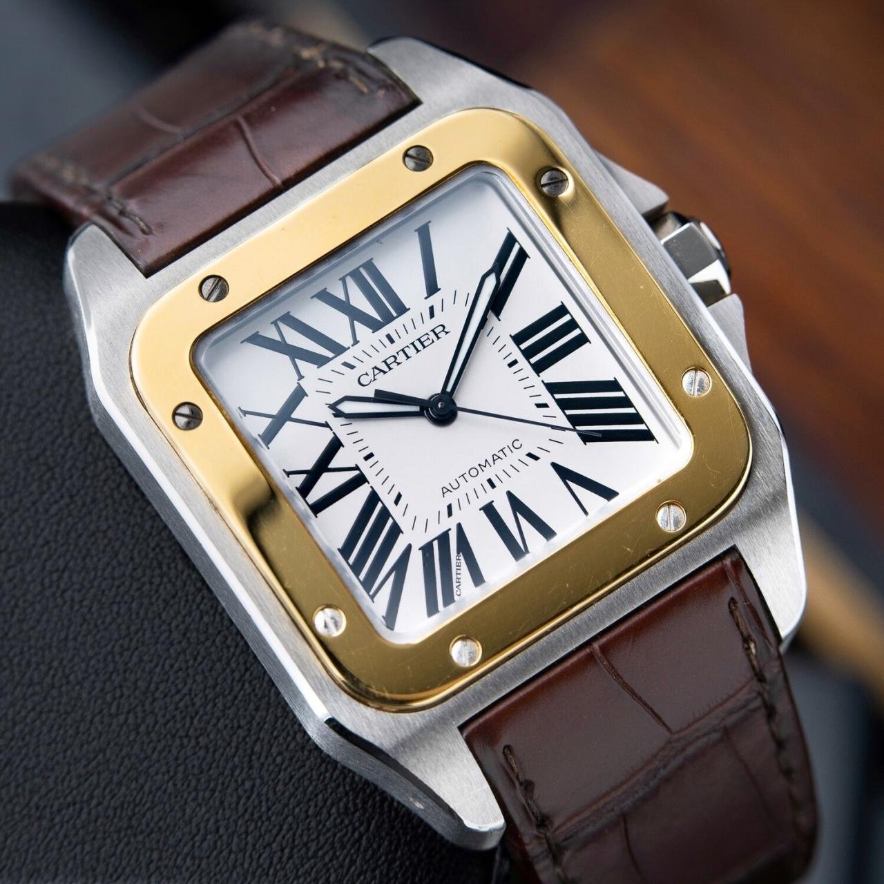 Cartier Ronde Solo De Cartier with Aftermarket Diamonds für 3.446 ...