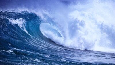 Aerial photography of sea wave HD wallpaper | Wallpaper Flare