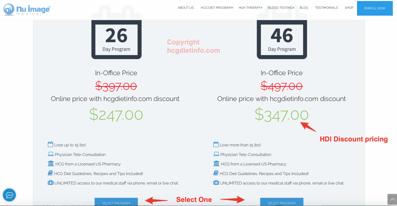 Nu Image Medical Coupon Codes for 2021 - HCG DIET INFO