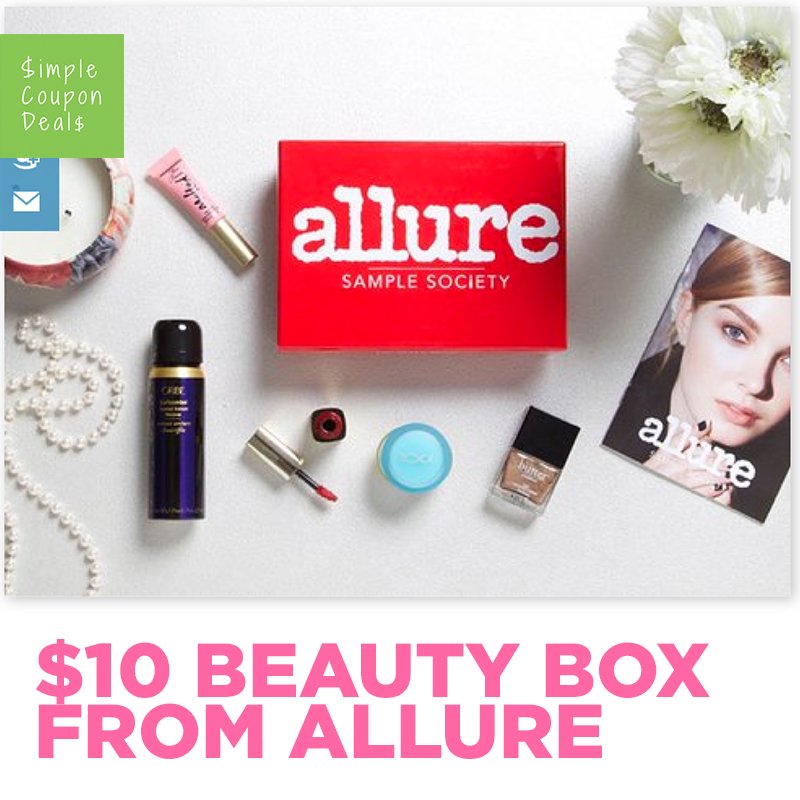 Allure beauty box coupon