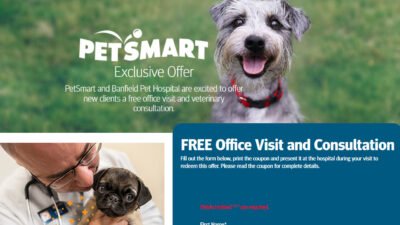 Banfield Pet Hospital Free Coupon Get Your Pet Pampered
