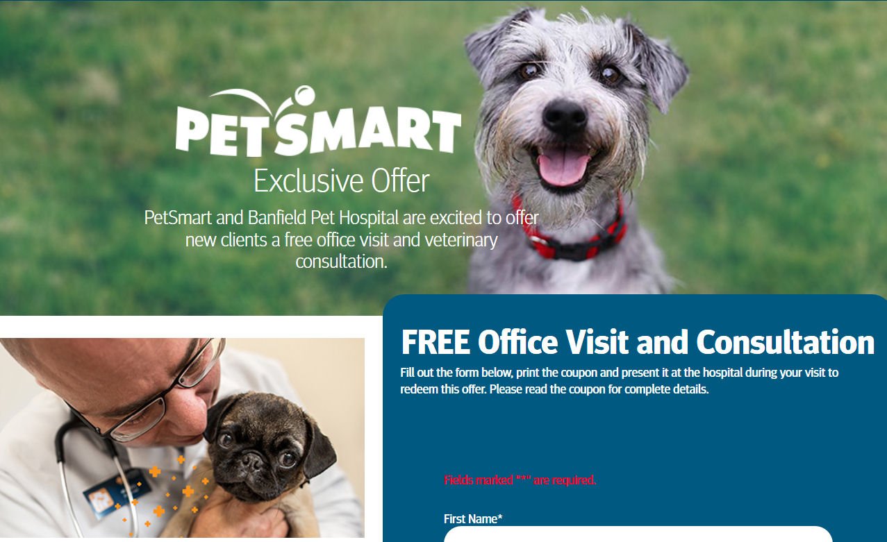 *FREE* Banfield Pet Hospital Visit – Print Coupon Now!