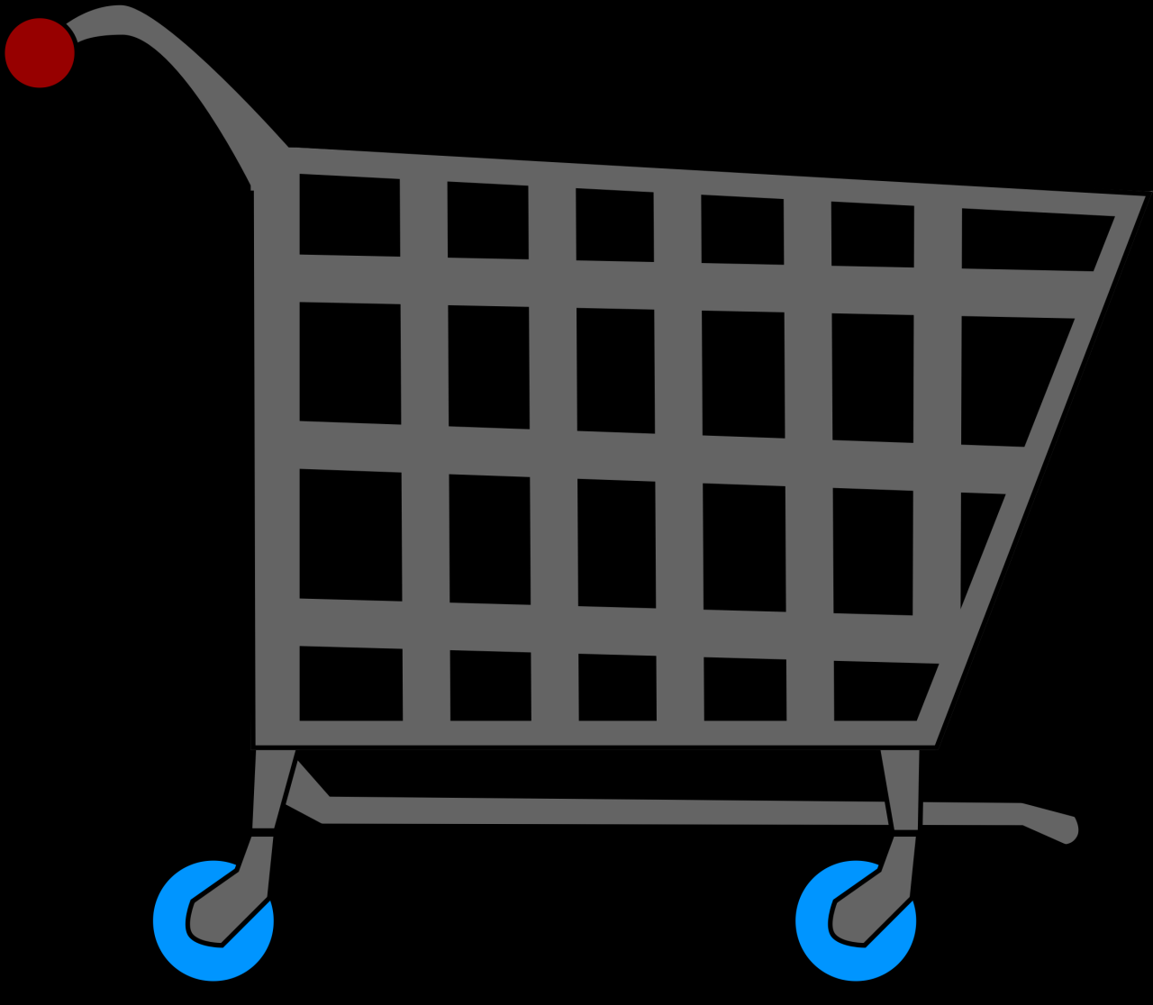 Clipart - Basic Shopping Cart