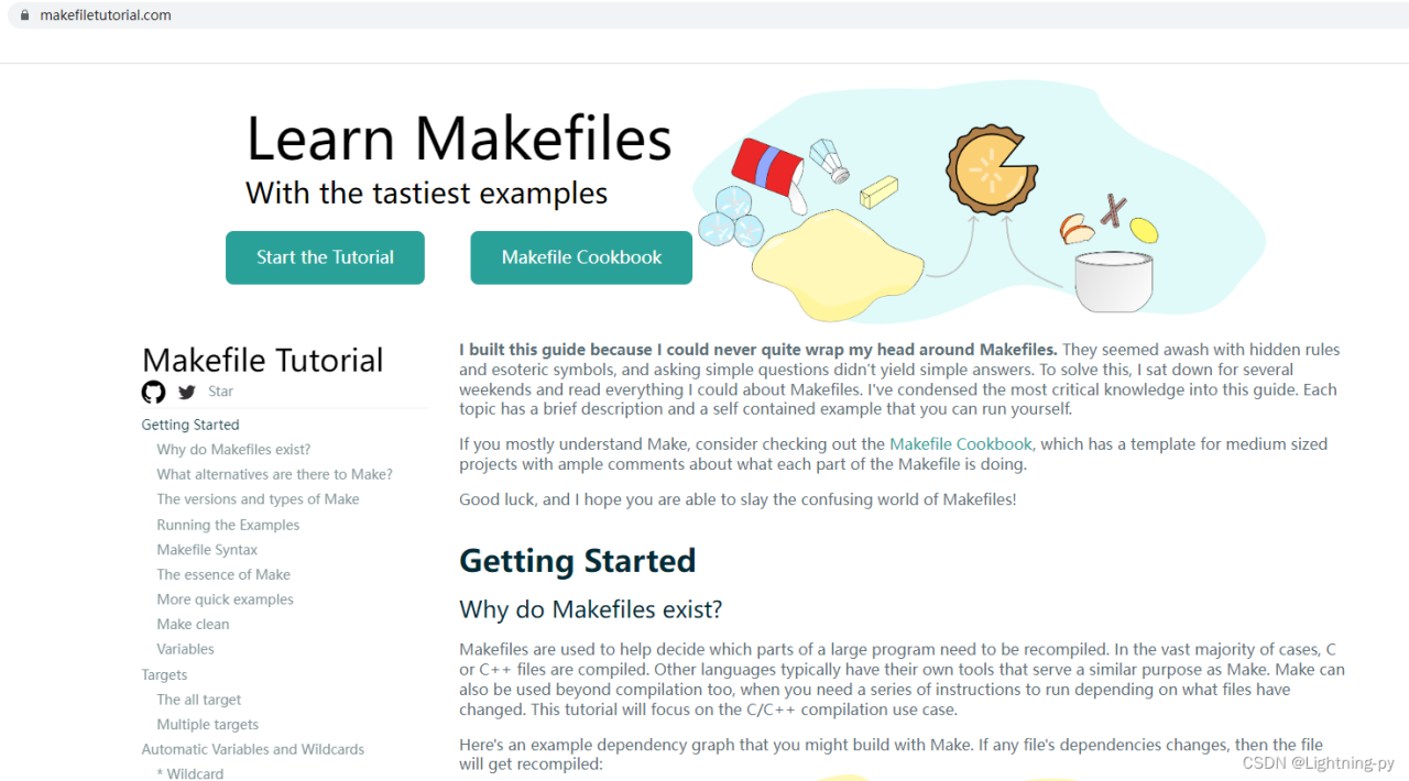 Make自动化构建程序工具介绍_make构建工具-CSDN博客