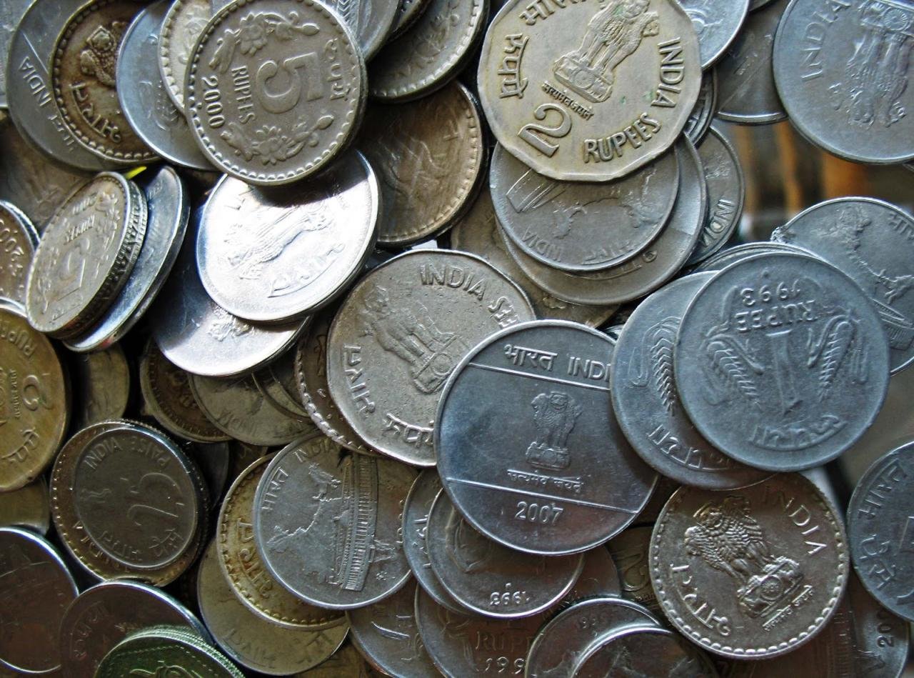 Stock Pictures: Indian Coins - Paise