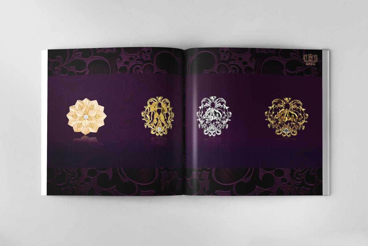 Jewelry catalog on Behance