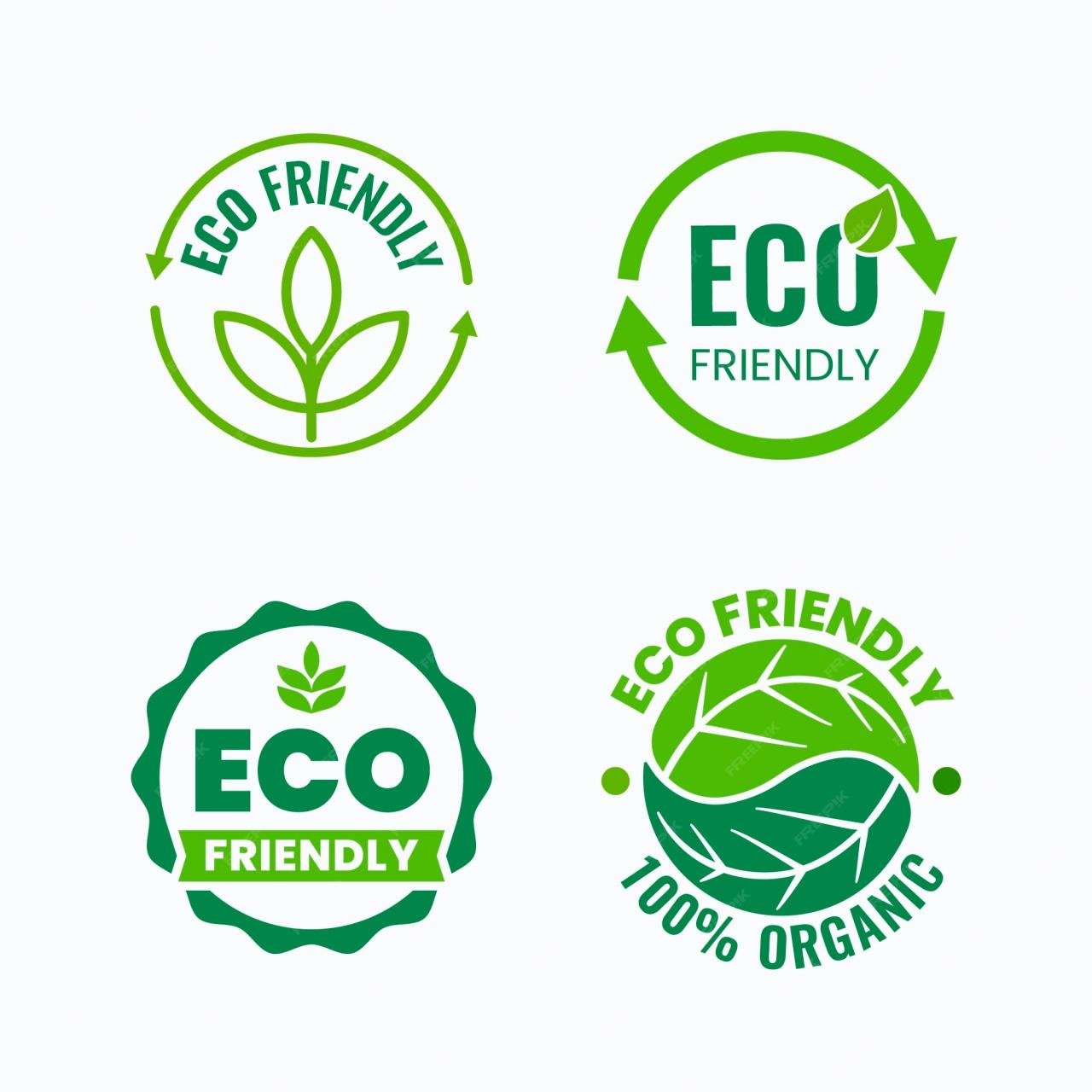 Eco Friendly Logo Vector