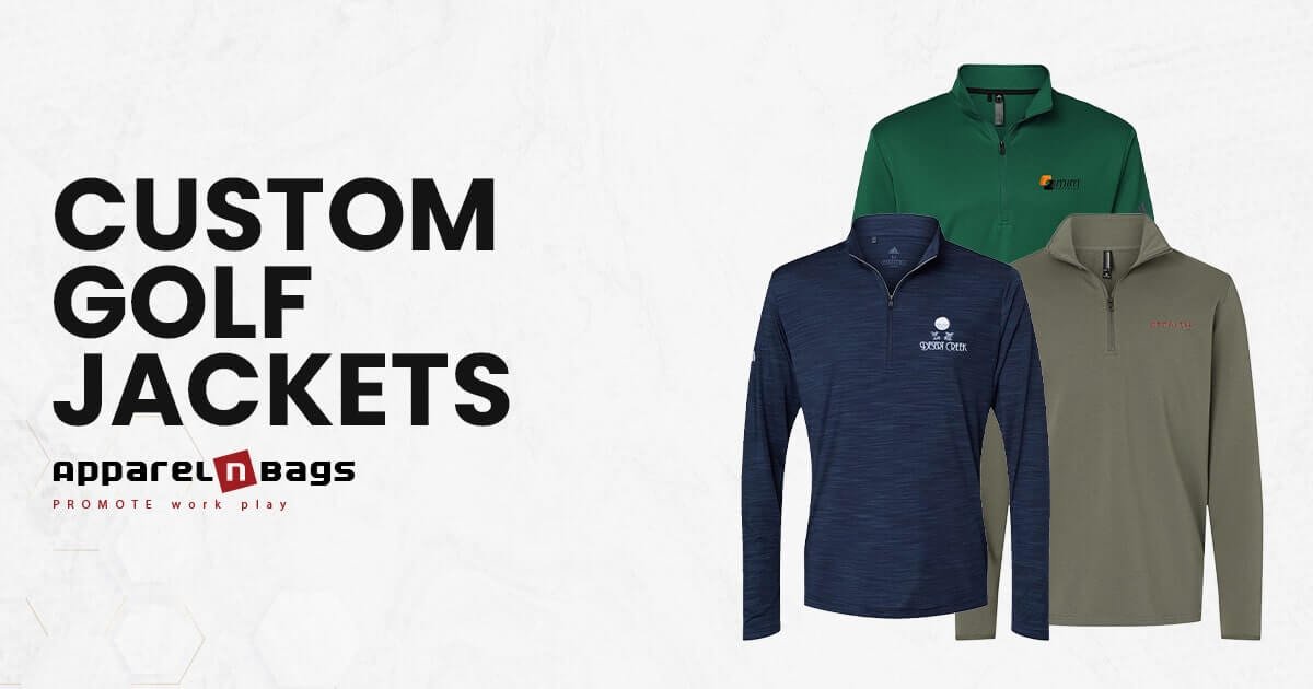 Buy Custom Golf Jackets for Men and Women - ApparelnBags