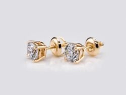 Lab Diamond Stud Earrings For Women Elegance Redefined