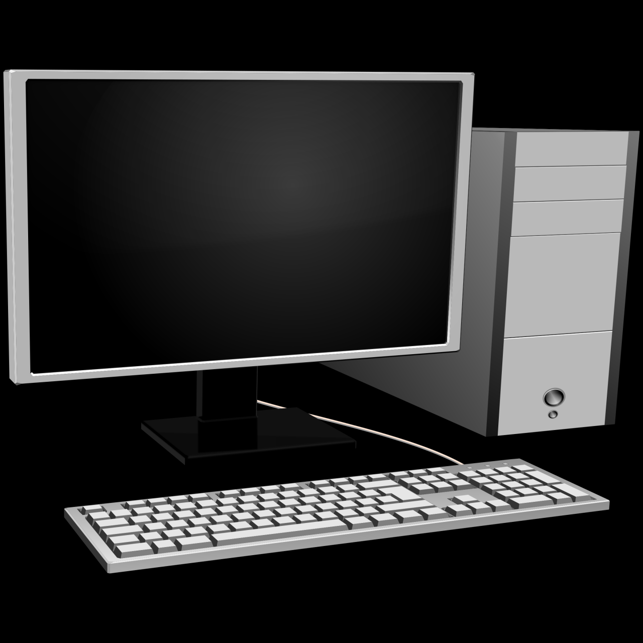 Clipart - Computer