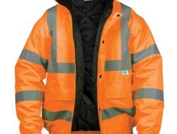 High Visibility Bomber Jacket For Ultimate Safety And Style