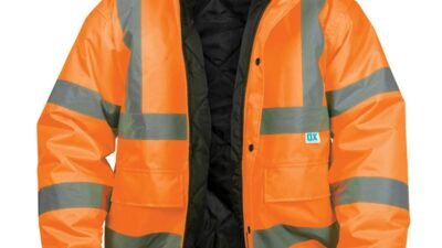 High Visibility Bomber Jacket | Sugdens | Corporate Clothing, Uniforms ...