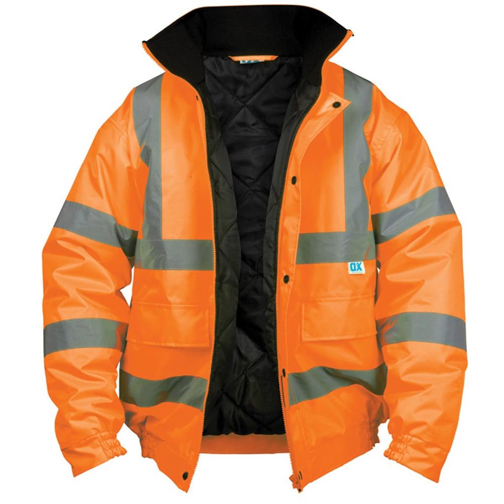 High Visibility Bomber Jacket | Sugdens | Corporate Clothing, Uniforms ...
