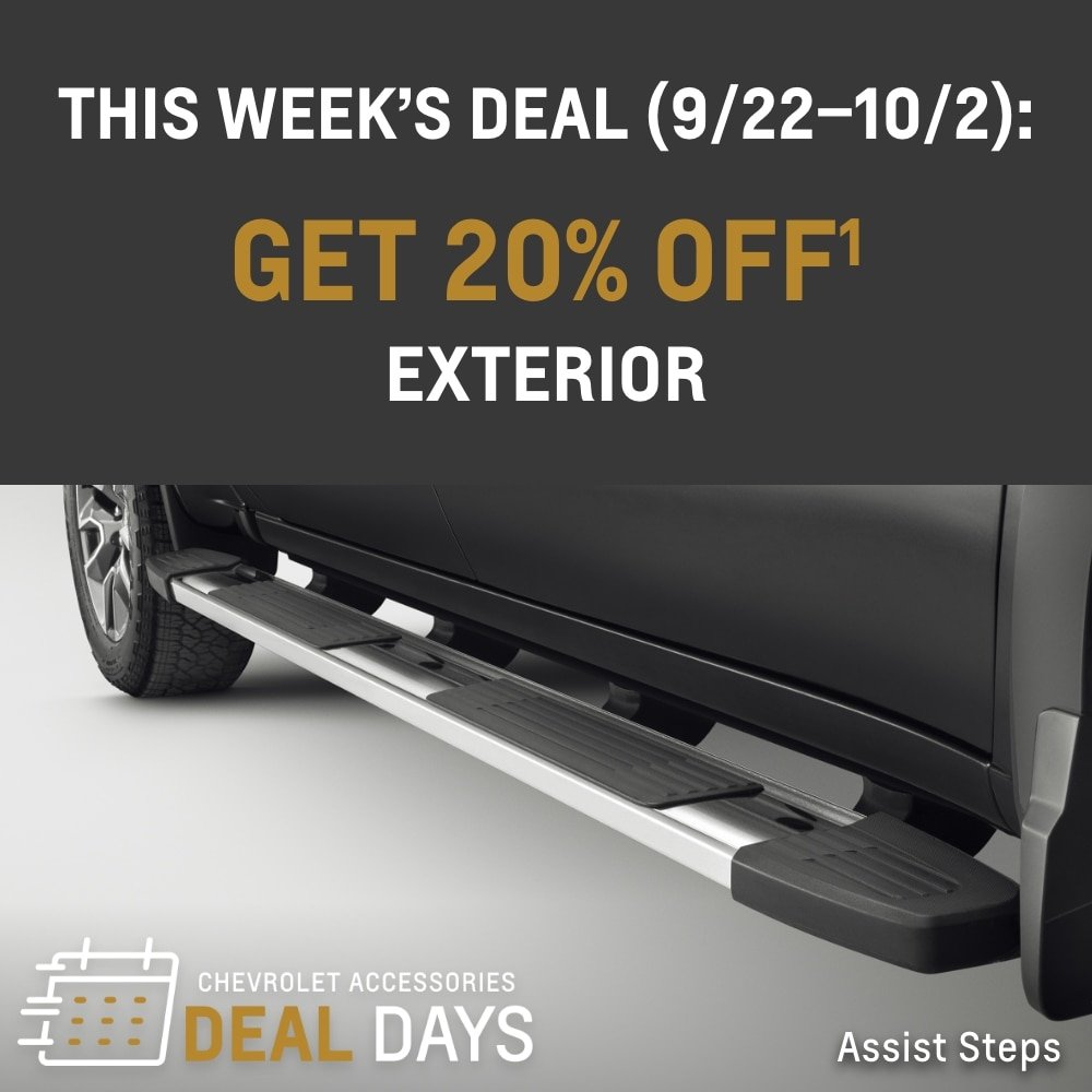 Shop Accessories for Chevrolet Vehicles