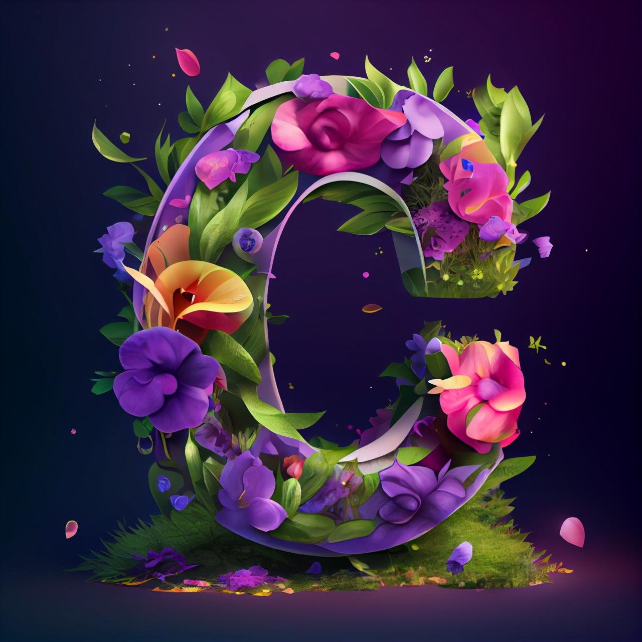 Letter c Generic color lineal-color icon