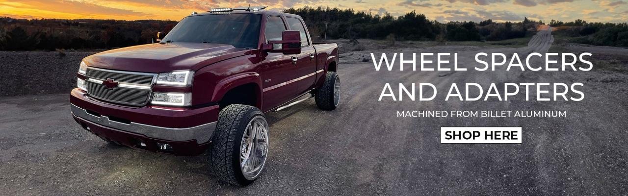 Titan Wheel Accessories | Billet Aluminum Wheel Spacers and Adapters Titan Wheel Accessories | Billet Aluminum Wheel Spacers and Adapters