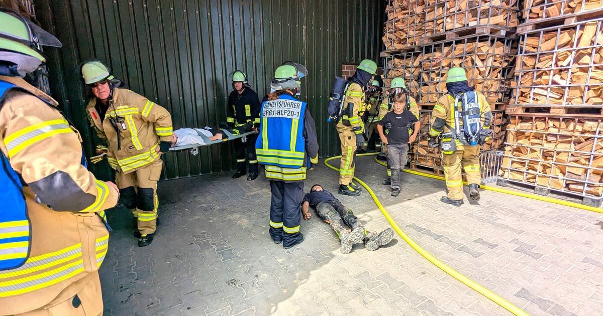 Brüggen/Schwalmtal: Gemeinsame Feuerwehrübung